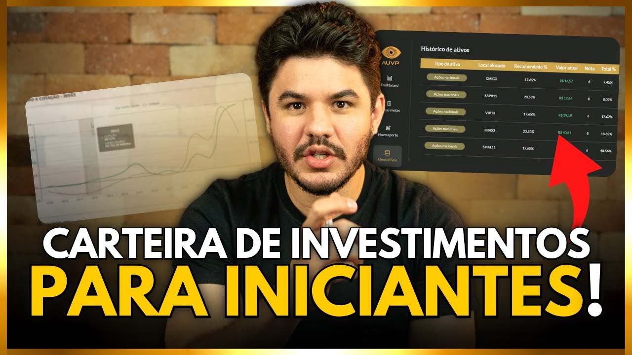Como criar uma carteira de investimentos com a es fiis e renda fixa