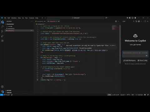It is the explanation of telegram chat bot creation 
