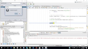 Bài 77: Xóa bản ghi bằng Java Swing trong Java - chia sẻ MIỄN PHÍ khóa học 550k