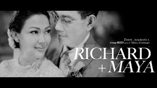 Richard And Maya Be Careful With My Heart Wedding