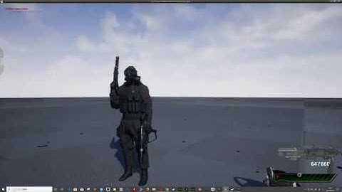 UE4 Character Interaction Akimbo Shooting (Dual Pistol and SMG) WIP