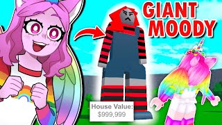 BUILDING A *HUGE* MOODY In BLOXBURG!! (Roblox)