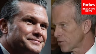 John Thune: Pete Hegseth 'Made A Strong Argument' For Confirmation As Secretary Of Defense