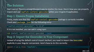 Famous How to Import leaflet-control-geocoder in Your Angular 8 Project Profile