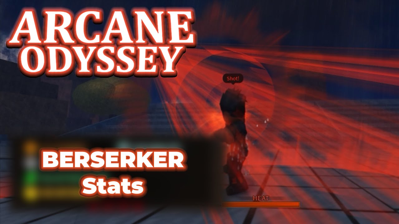 Arcane Odyssey Best Builds!  Roblox Arcane Odyssey All Stat
