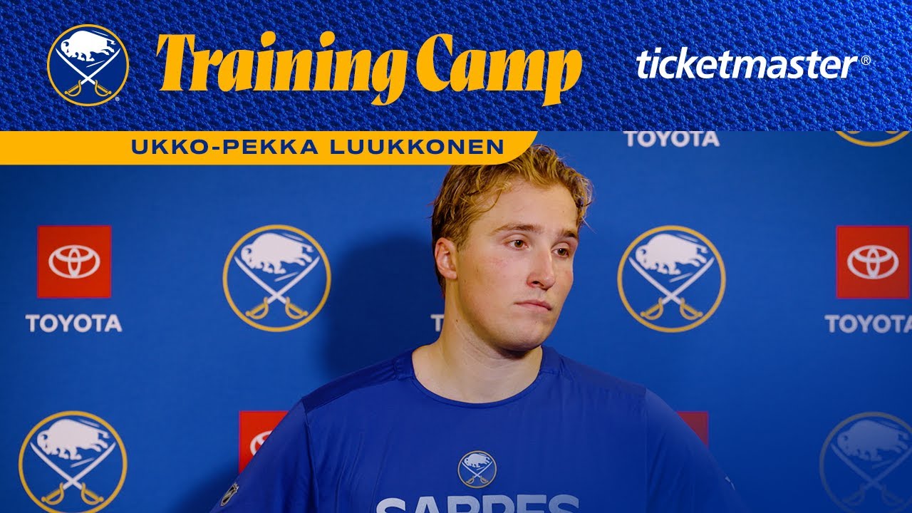 «Я в хорошем положении» | Укко-Пекка Луукконен возвращается к тренировкам после травмы | Баффало ...