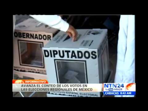 Avanza conteo de votos en histricas elecciones de Mxico