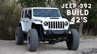 Jeep JLU 392 Build on 42s and coilers