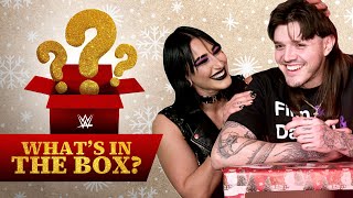 “Why is it wet?!” Superstars play What’s in the Box? Christmas edition