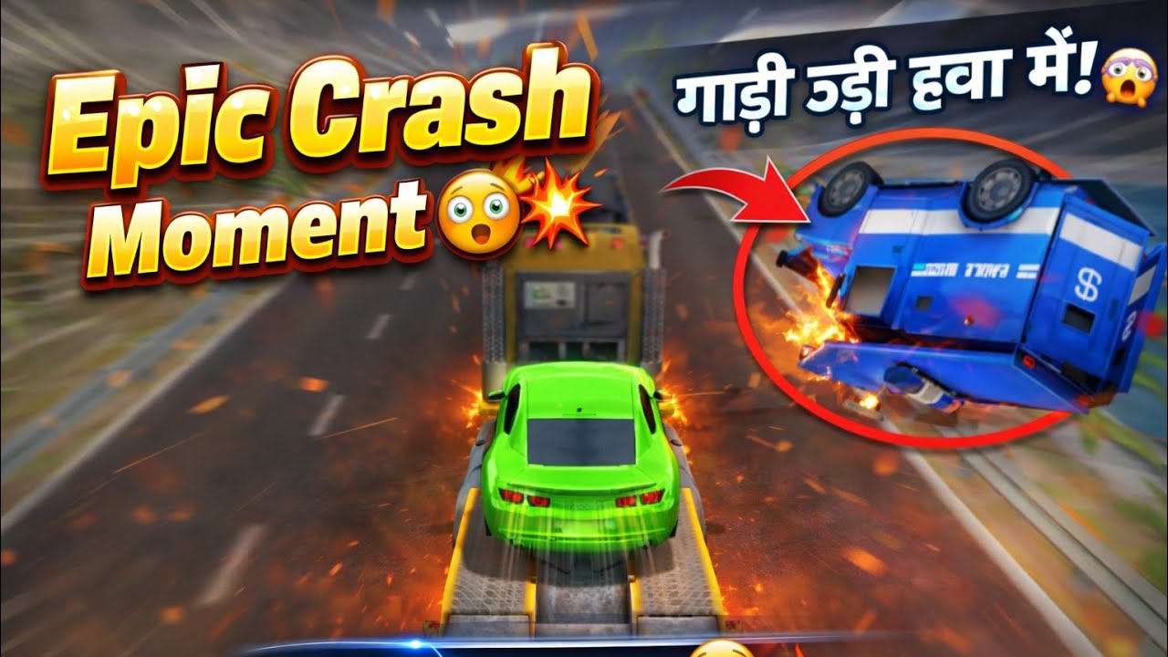 Highway Par Full Speed Car Racing 😱🔥 | Realistic Gaming Race