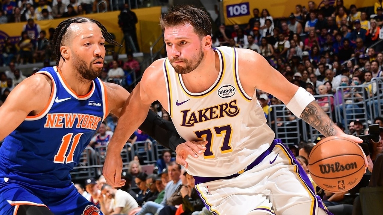 Are Lakers Better Without LeBron? Luka 35 Pts vs Knicks!