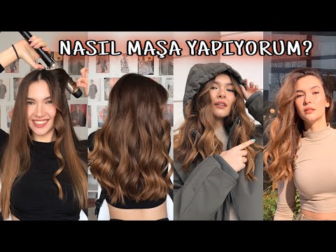 Saçlarıma Nasıl Maşa Yapıyorum?/ kullandığım tüm saç bakım ürünleri