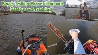Kayak Tracking and Safety with Side Mount Trolling Motor