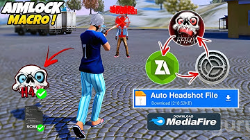 Auto Headshot Config File 🚀🎯 freefire aimbot + aimlock 🎯 | Headshot config file free fire max 🔥
