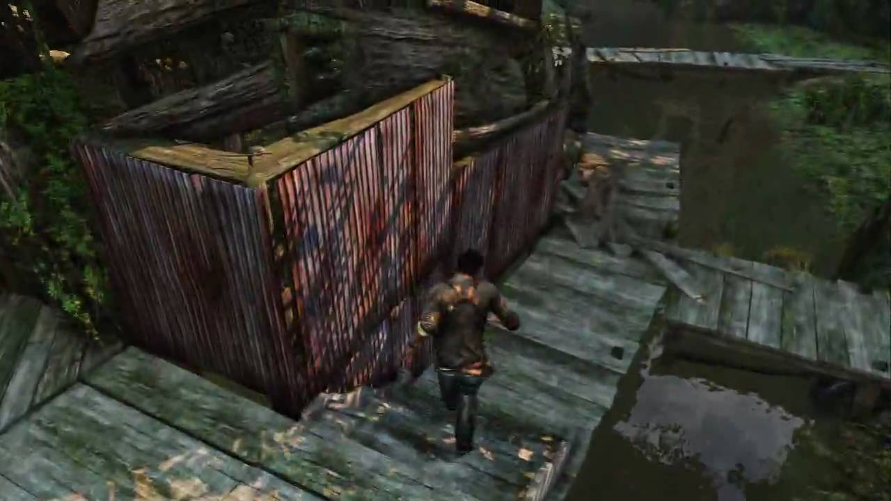 Ps3 アンチャーテッド 黄金刀と消えた船団 ステルスプレイ Uncharted2 Stealth Youtube