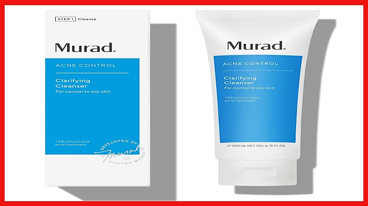 Murad acne control clarifying cleanser reviews năm 2024