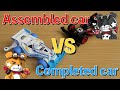 【Mini4WD】Encounter with Cumastar. Completed vehicle VS assembled vehicle!【Mini4Cumaster】