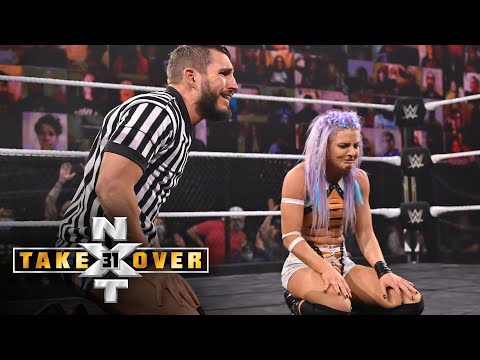 Gargano dons referee stripes in NXT Women’s Title Match: NXT TakeOver 31 (WWE Network Exclusive)