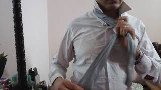 كيف تربط الكرفتة(رابطة العنق)سريعا/How to tie a tie quickly
