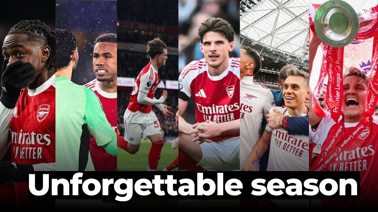 Month by Month Review of Arsenal's TITLE WINNING Season