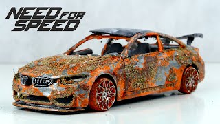 Restoration Need For Speed BMW M4 GTS Restoring and Custom diecast model cars