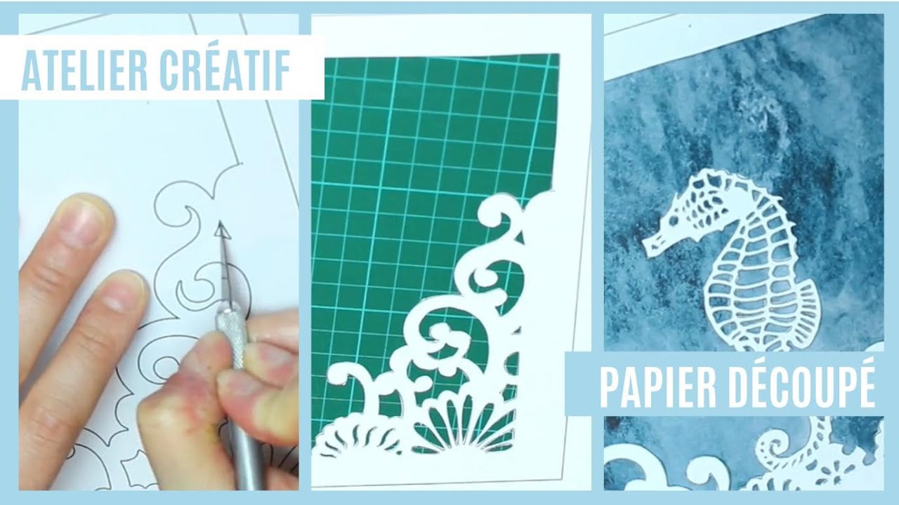 Atelier créatif : Papier découpé (Kirigami) 