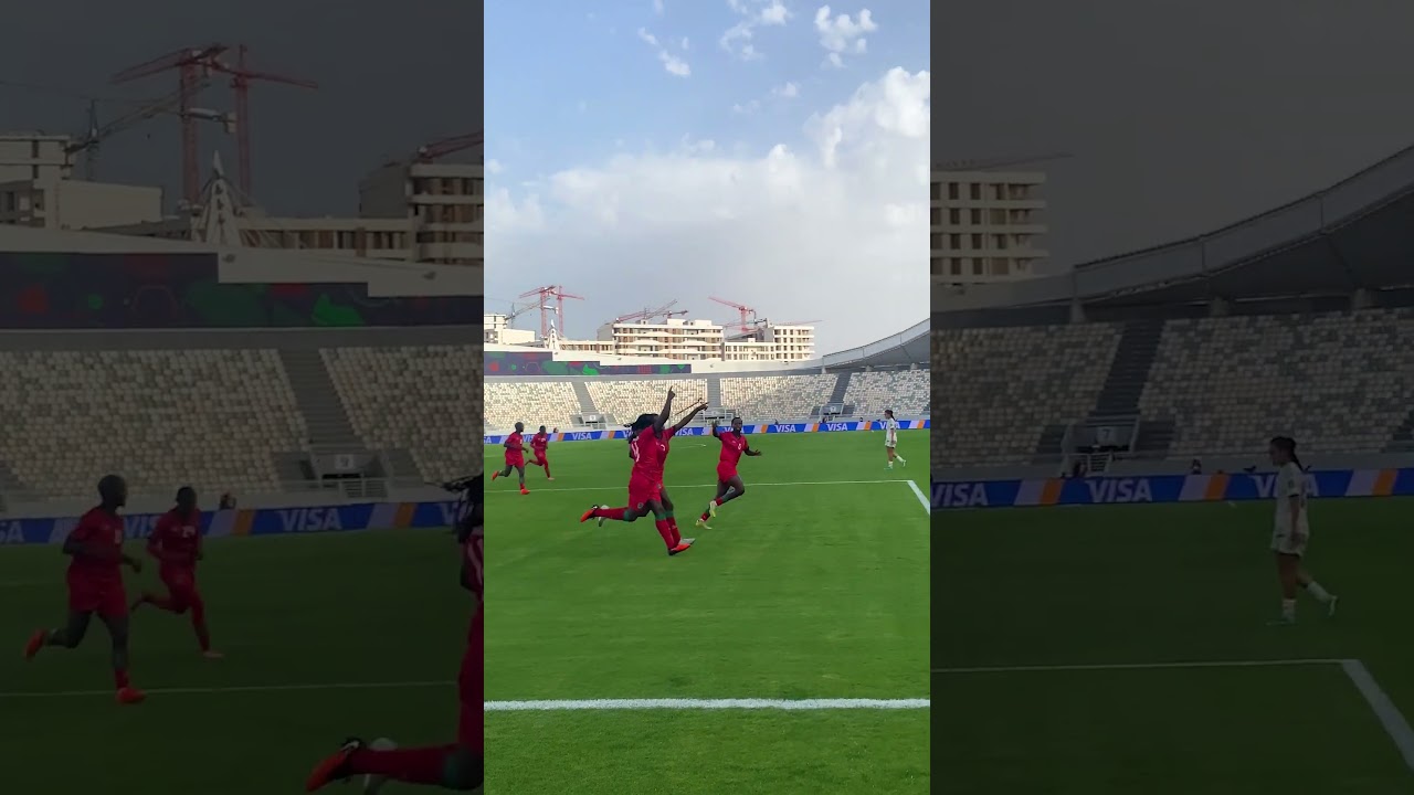Tabitha Chawinga opens the scoring with a stunner! 🇲🇼🤩 #TotalEnergiesWAFCON2026