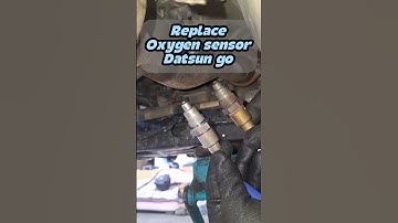 REPLACE OXYGEN SENSOR #datsun #datsungo #oxygensensor #sensor #emissioncontrol #automobile