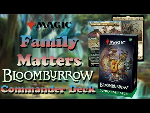 mtg family matters card list Magic: The Gathering Bloomburrow Commander Deck What matters? Family Matters, Magic