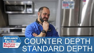 Counter Depth vs Standard Depth Refrigerators
