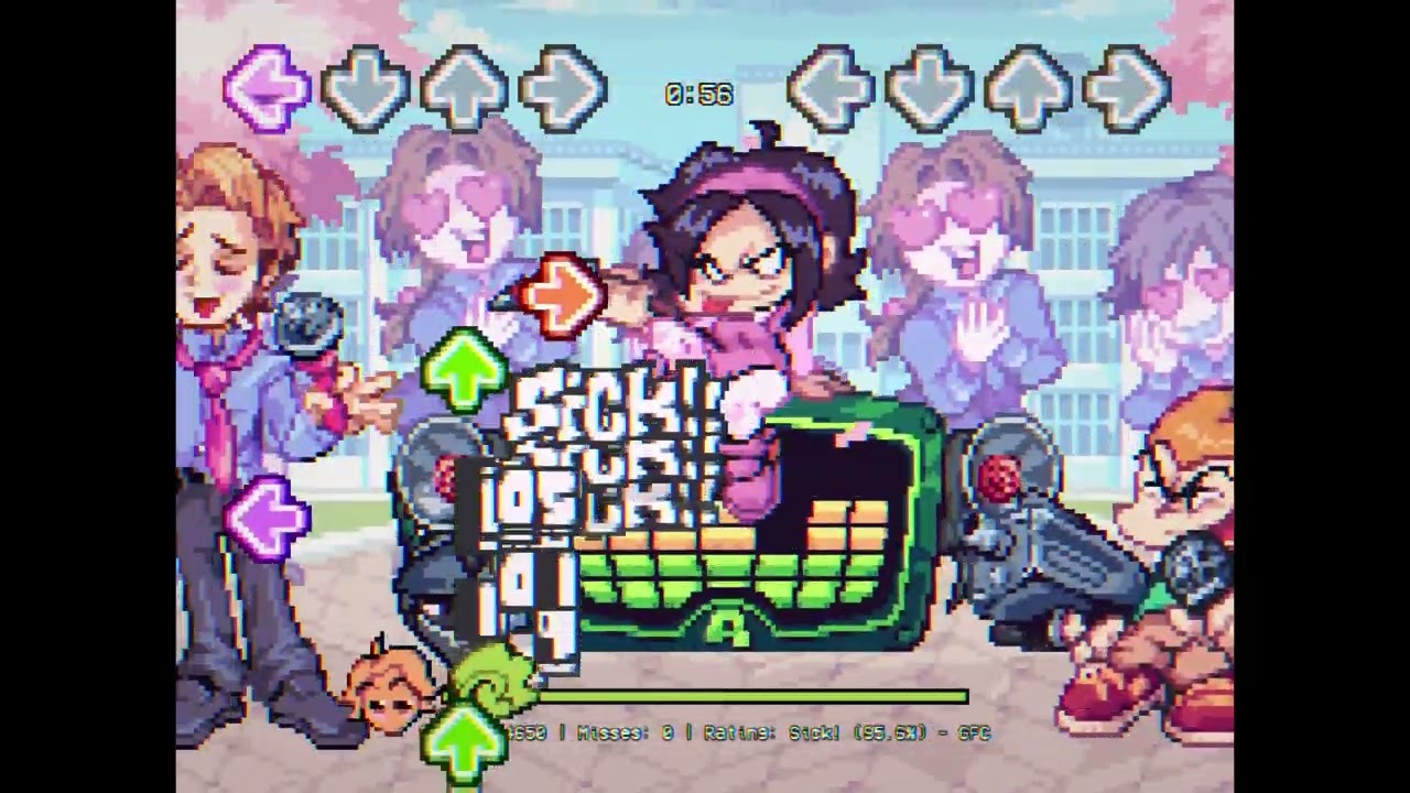 FNF- senpai (pico-mix)