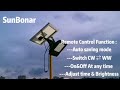 solar led light outdoor flood light ,warm&amp;warm white switch
