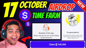 When was the launch of the Stellar (XLM) network? Time Farm Oracle Of Time 17 October Answer Today