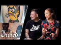 Tattoo Artists React to Subscriber's Tattoos | Tattoo Artists Answer