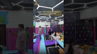 JUMPY JUMPY FUN IN FULL SWING! #jumpyjumpy #youtubeshorts  #trending #game #indoorplayground #viral