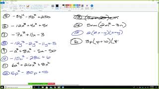 Geometry Ch. 2 test B answers (corrections in other video)