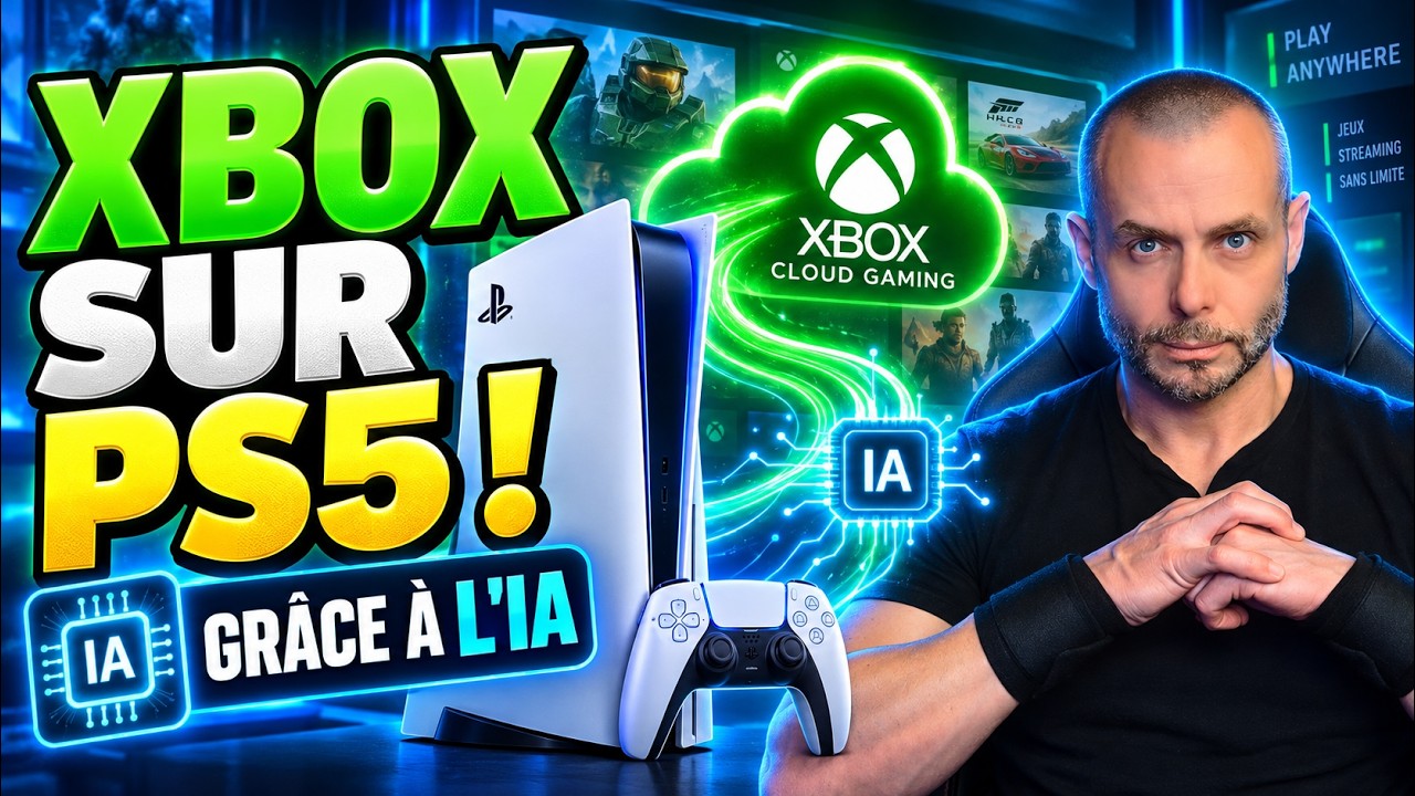 Grâce à l’IA, le XBOX GAME PASS tourne maintenant sur PS5 !