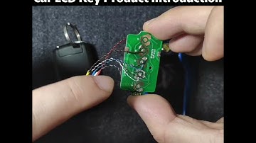 RUNBOARD Modified Boutique Smart Remote Car Key W/LCD Screen for BMW Mercedes-Benz Buick Audi