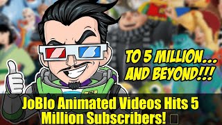 JoBlo Animated Videos Hits 5 Million Subscribers! 🎉 | Best Animated Trailers & Clips