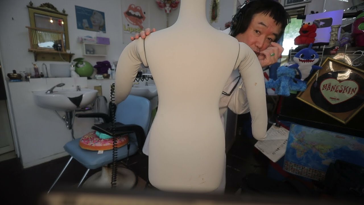 ASMR Massage role-playing your back