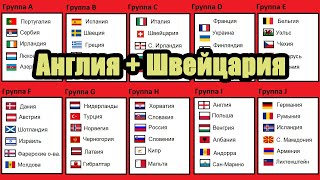 Чемпионат мира по футболу 2022. Европа. Результаты, таблица. Швейцария и Англия - на ЧМ.