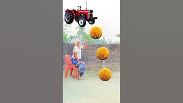 Rounding cadambas to Alto, Rollar, Jcb & Tractor - Vehicles names magic video