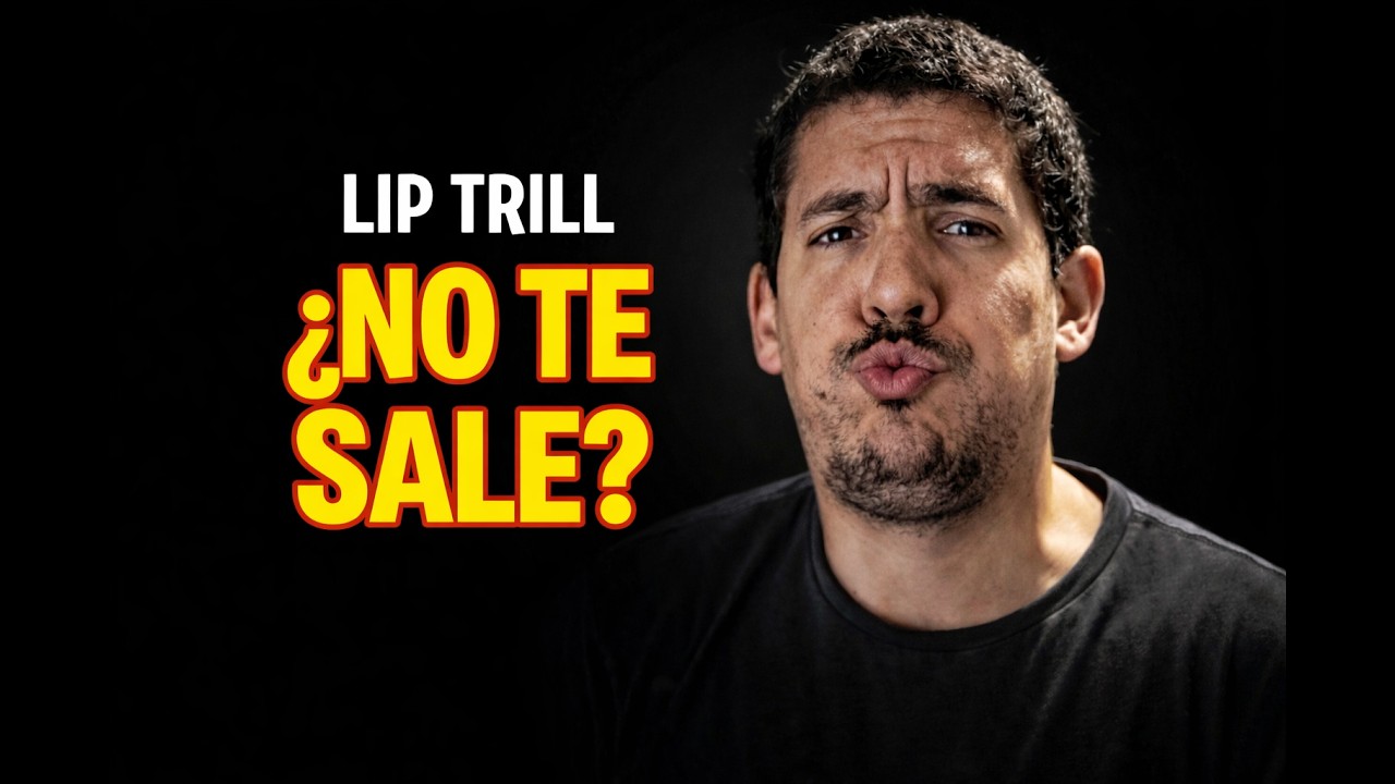 Si NO te sale el Lip Trill, HAZ ESTO