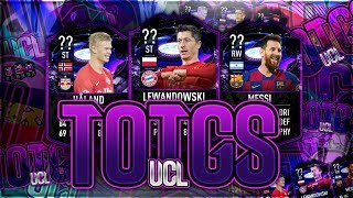 FIFA 20 | UCL TEAM OF THE GROUP STAGE PREDICTIONS!! FT. LEWANDOWSKI, MESSI, HALAND ETC... (FIFA 20)