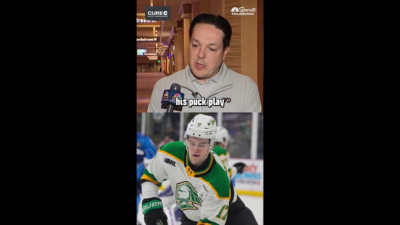 Danny Briere says the Flyers will be patient with Maksim Sokolovskii