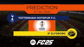 Tottenham Hotspur F.C. vs IF Elfsborg - Prediction - 2024-25 UEFA Europa League - EA FC 25