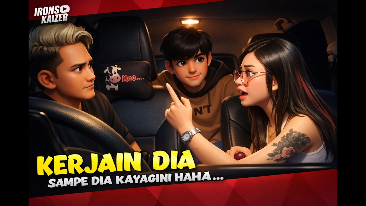 PRANK TEMAN KE PINTU MERAH MALAH BENERAN MAU #funny #comedy #lucu #ngakak