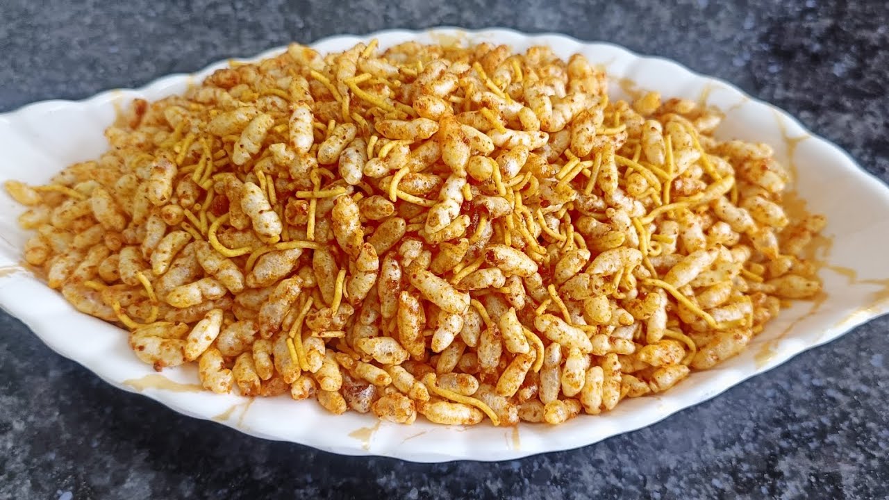 લસણીયા સેવ મમરા #ઊર્મિલા બેન#recipe # cookig# lalghar cooking