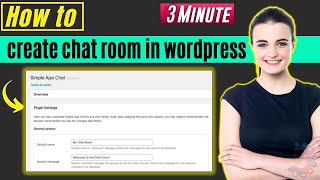 How to create chat room in wordpress 2024