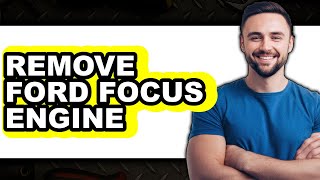 How to Remove Ford Focus Engine (Only Way)
